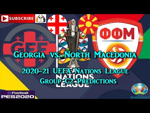 Georgia vs North Macedonia | 2020-21 UEFA Nations League | Group C2 Predictions eFootball PES2020